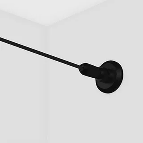 Лента-трос STINGRAY-R2-RT-A120 24V BLACK Day4000 (9.6 W/m, IP20, 5m) (Arlight, Сталь+Алюминий)