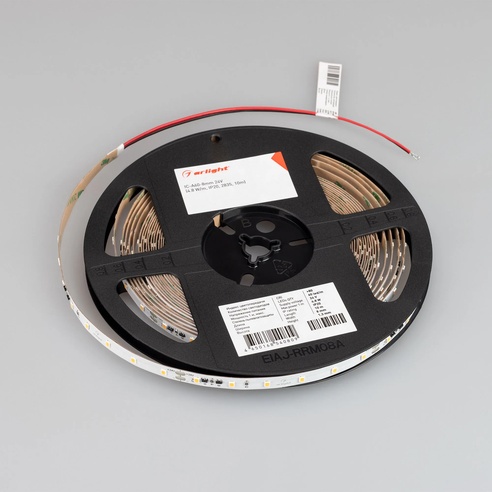 Лента светодиодная IC-A60-8mm 24V White6000 (4.8 W/m, IP20, 2835, 10m) (Arlight, стабилизированная)