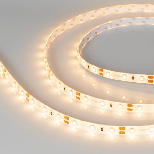 Лента светодиодная герметичная RTW-SE-A60-8mm 12V Warm3000 (7.2 W/m, IP65, 2835, 5m) (Arlight, -)