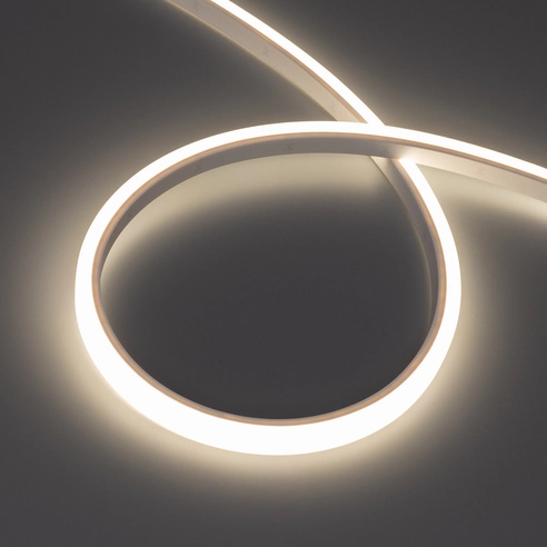 Лента герметичная WAVE-TOP-PU-A144-10x10mm 24V Day4000 (5 W/m, IP68, 1m, wire x1) (Arlight, Вывод боковой, 3 года)