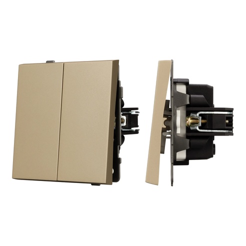 Механизм выключателя управления шторами SWT-TENDO-MKR2-SFPL-GD (230V, 10A) (Arlight, -)