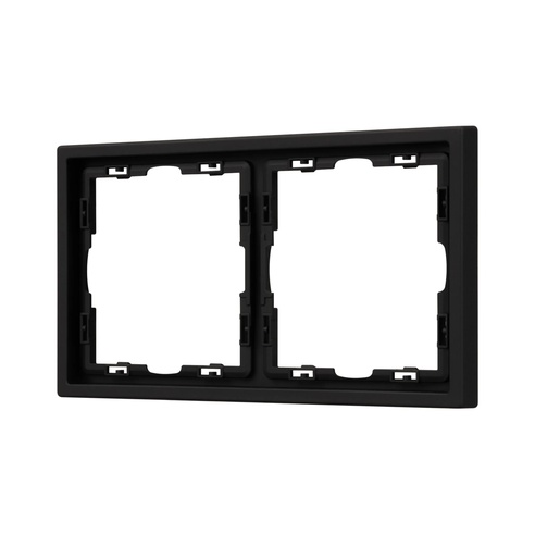 Рамка пластиковая FRM-NOBE-SFPL-2-BK (Arlight, -)