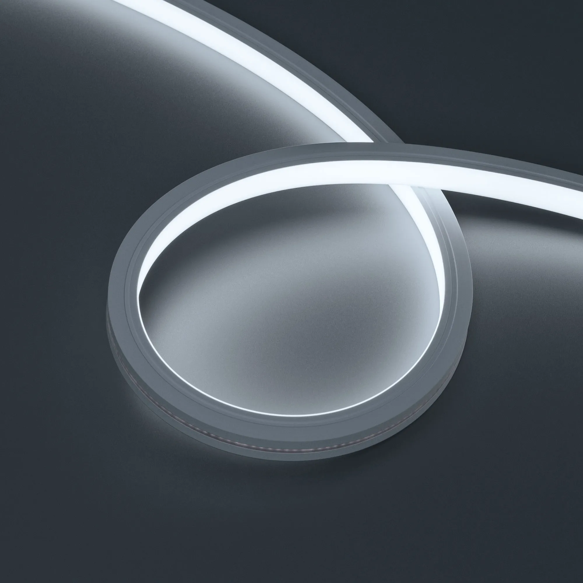 Лента герметичная MOONLIGHT-TOP-X320-13x12mm 24V White6500 (5 W/m, IP67, sauna, 5m, wire x1) (Arlight, Вывод вниз, 3 года) - изображение товара