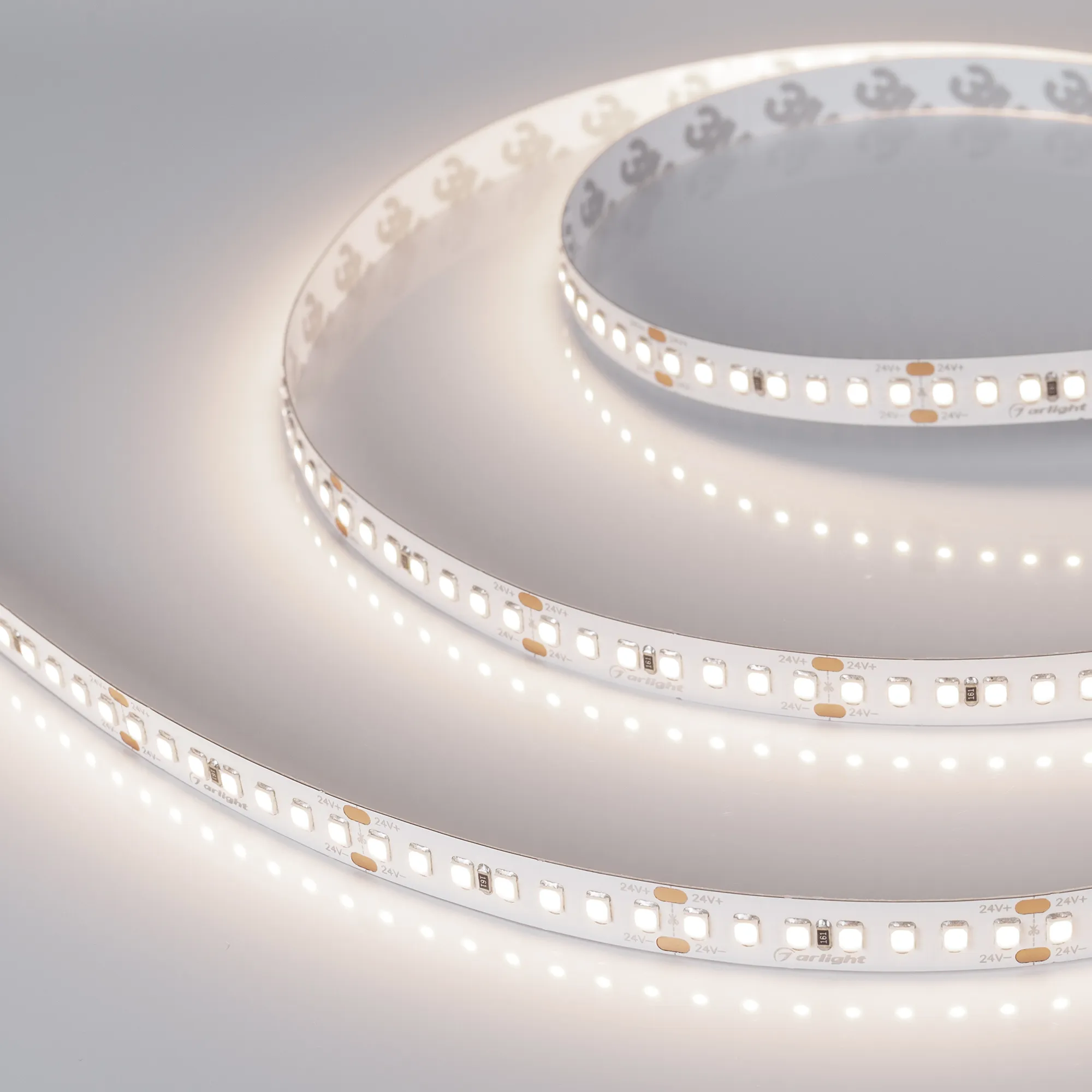 Лента светодиодная RT-A168-10mm 24V Day4000 CRI98 (17 W/m, IP20, 2835, 5m) (Arlight, Открытый) - изображение товара