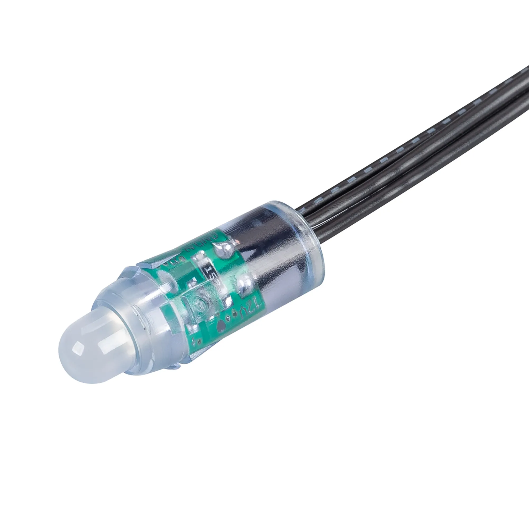 Модуль герметичный ARL-UVR-D12 12V Green (0.3W, IP67, 90 deg) (Arlight, Пластик, 5 лет) - изображение товара