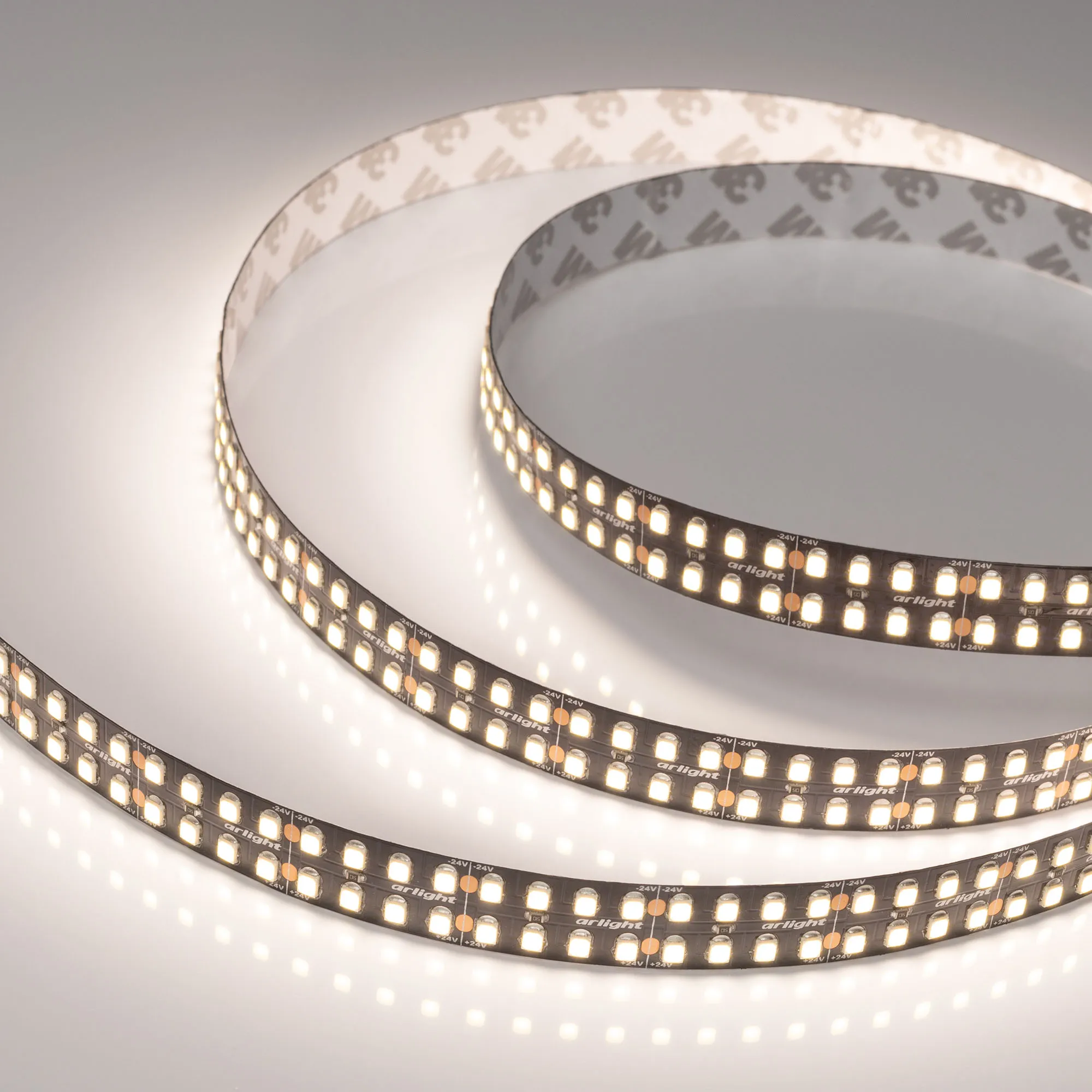 Лента светодиодная RT-A320-BLACK-15mm 24V Day4000 CRI98 (24 W/m, IP20, 2835, 5m) (Arlight, -) - изображение товара